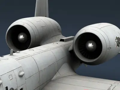 A-10 Warthog (High Poly) 3D model