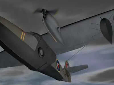 Grumman Gosling Mk-1 - RN 3D model