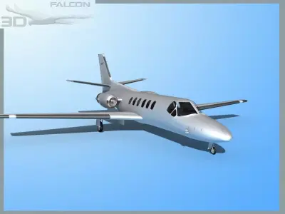 Cessna 560 Citation V   3D model