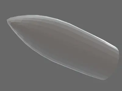 Low Poly Boat 06 Low-poly 3D model