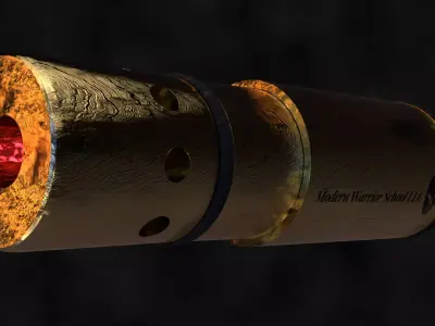 9mm Laser Cartridge 3D model