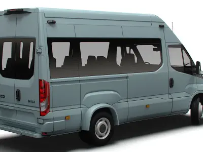 Iveco eDaily Minibus L3H3 2024 3D model