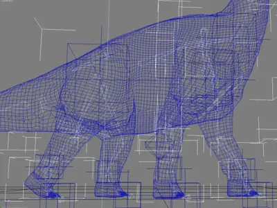 The Ultimate Brachiosaur - 3d model a 3D model