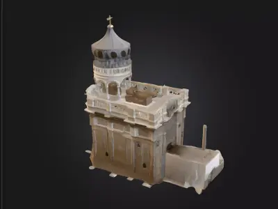 Jerusalem Holy Sepulchre Church Tomb of Jesus 3D Model 3D model