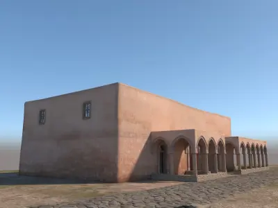 Medieval Structure 3D model