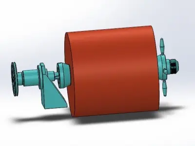 Film releasing mechanism 3D model