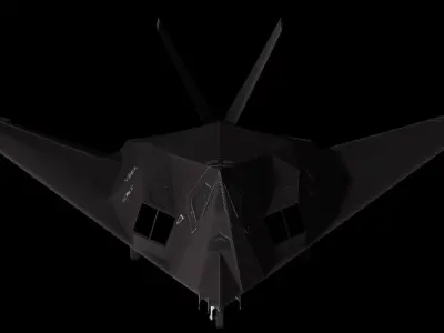 ULTRA DETAILED  F117-A Nighthawk - 8 Parts for 3D Printing 3D print model