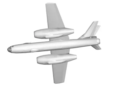 Ilyushin Il-28 3D model