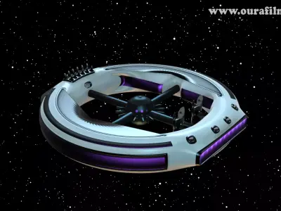 Space Base 3D model