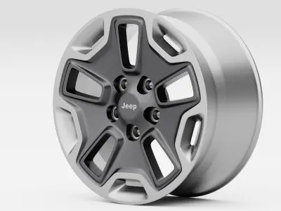 Jeep Wrangler 9118MG Rim 3D model