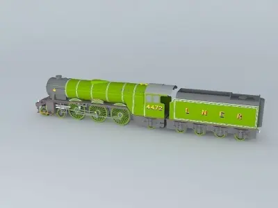 Flying Scotsman Free 3D model