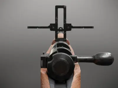 Arisaka Type 99 Low-poly 3D model