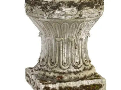 Rose Uniacke REGENCY PERIOD COTSWOLDS STONE URN 3D model