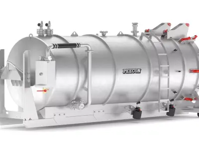 Loose Cargo Compact Containertank CT 13000 Portable Storage Tank 3D model