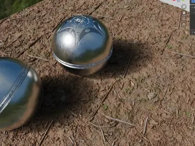 Buga Sphere represented Accurately 3D model