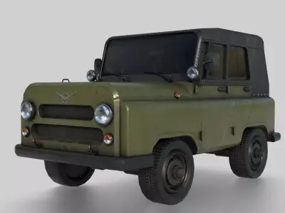 UAZ 469 3D model