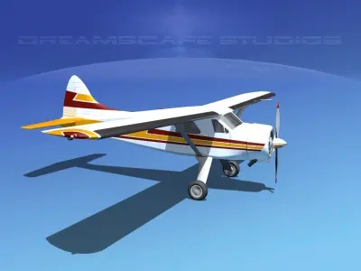Dehaviland DH-2 Beaver SL13 3D model