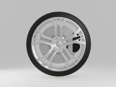 Audi A7 Sportback 2018 Wheel 3D model