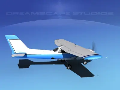 Cessna 172RG Cutlass V05 3D model