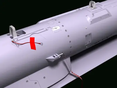AGM-84K SLAM-ER v2 3D model