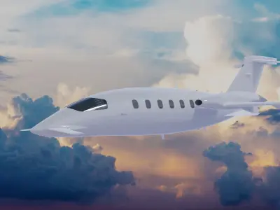 Avanti II - Low Poly 3D model