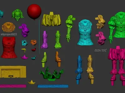 Pennywise 3D print model