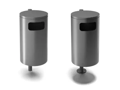 Buli Public Bin Free 3D model