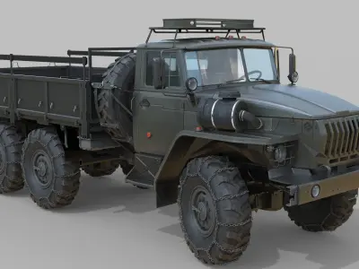 IronClad M 62 Tactical Hauler 3D model