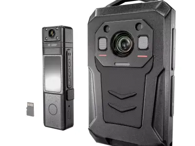 Body Cam Kit Low-poly 3D model