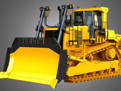 D10T2 - Dozer 3D model