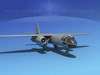 Arado AR 234B Blitz VBM 3D model