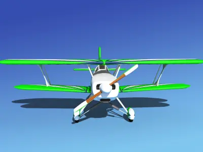 Stolp Starduster SA100 V08 3D model