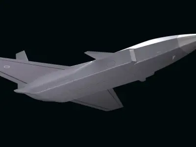 MIUS UCAV 3D model