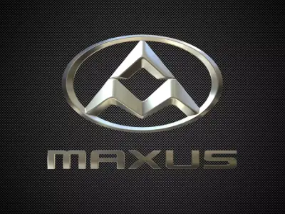 maxus logo 3D model