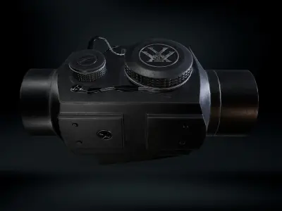 Vortex Sparc 2 Red Dot 2 MOA Low-poly 3D model