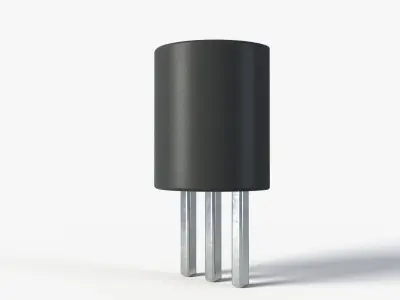 2K PBR Textured Transistor model 3 Low-poly 3D model