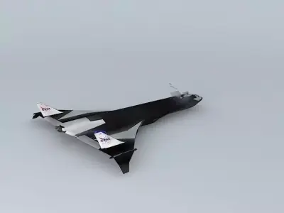 Detailed Orbital Space Plane Please Rate Free 3D model