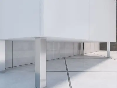 Modern Bathroom Scene 3D model get