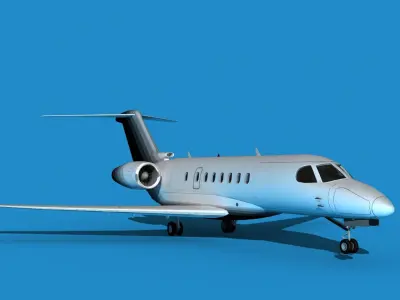 Cessna Citation C700 Longitude V12 3D model