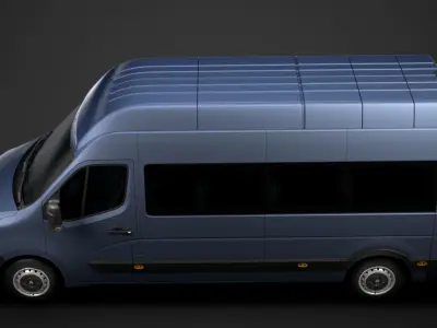 Renault Master L3H3 Minibus 2020 3D model