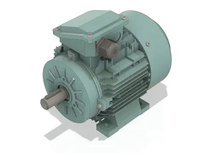 3 Phase AC induction motors - Frame size 90S 3D model