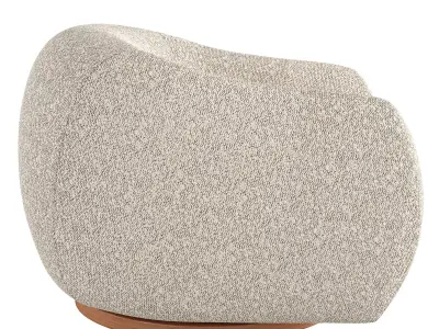 Armchair Laszlo Free 3D model