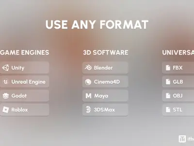 Animals FREE Free low-poly 3D model