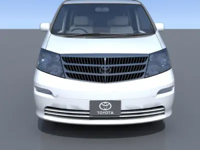 Toyota Alphard Free 3D model