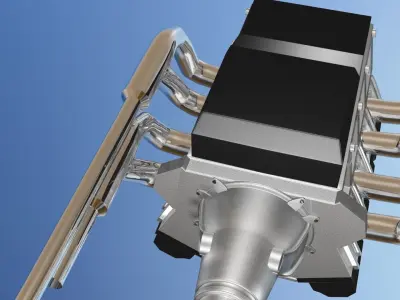 Custom Build V8 Engine 3D model