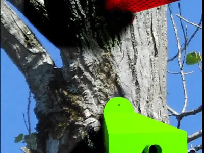 Modular Birdhouse v2 Free 3D print model
