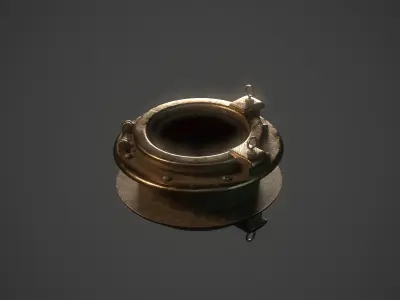 Porthole Low-poly 3D model