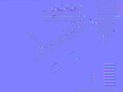 Pistol Free 3D model