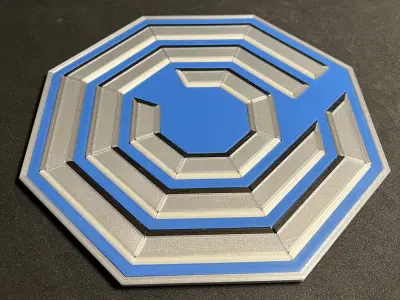 Robocop OCP Logo Wall Plaque 3D print model