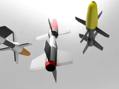 missile 12 -13 3D model